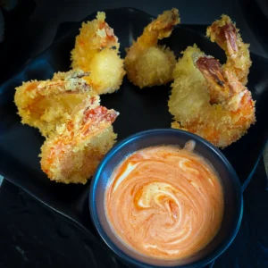Tempura-Garnelen
