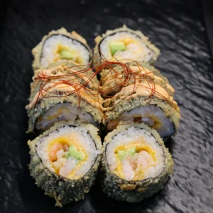 Frittierte mit scharfer Garnele